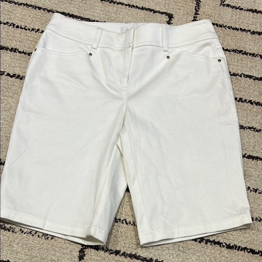 Cache White Women's Shorts